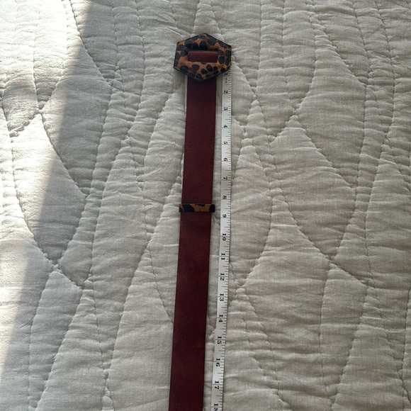 Suede Leather Waist Belt - Picture 7 of 7